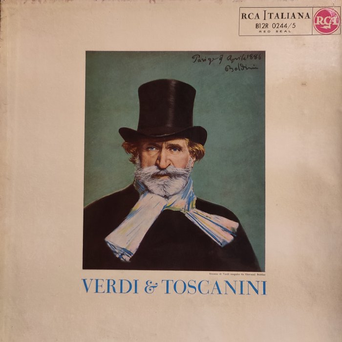 Toscanini, Verdi, Tchaikovsky, Waldteufel, Rossini, NBC Symphony Orchestra - 1. Verdi & Toscanini -  1St Italian Pressings - Unobtainable // 2. Lo Schiaccianoci - - Conjunto de LPs em caixa - 1.ª prensagem - 1957