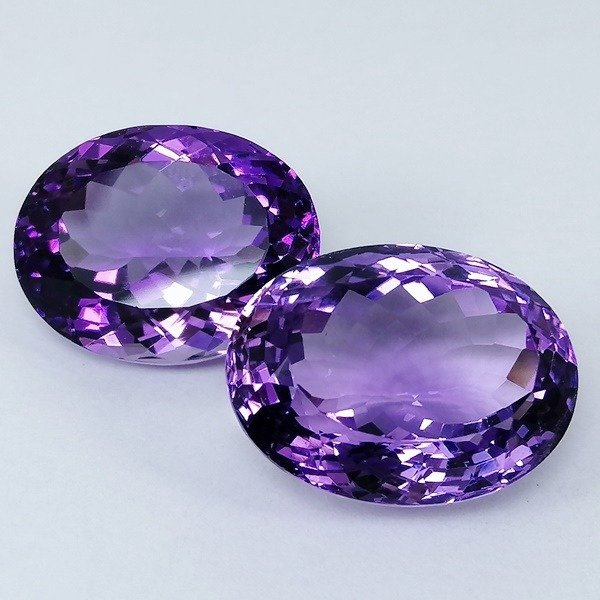 2 pcs  紫水晶 - 29.66 ct