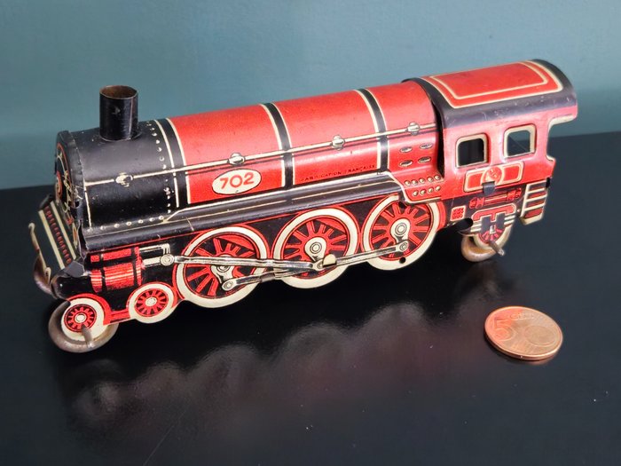 Memo  - 锡制玩具 Large Penny toy Train - 1920-1930 - 德国