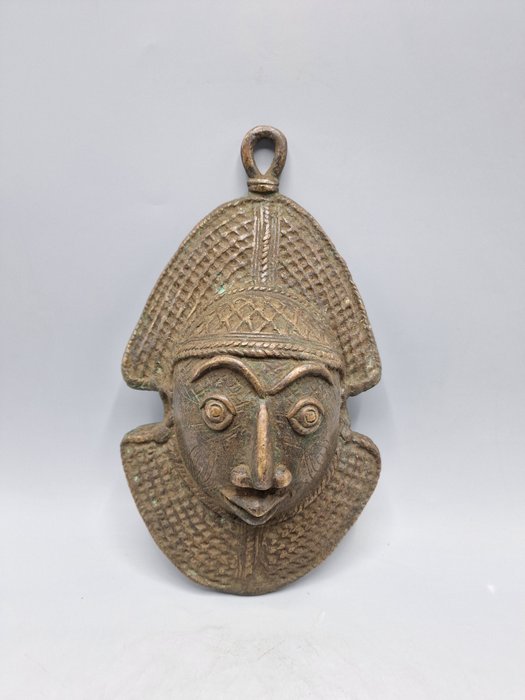 阿蒂青铜面具 - 阿蒂 - 象牙海岸  (没有保留价)
