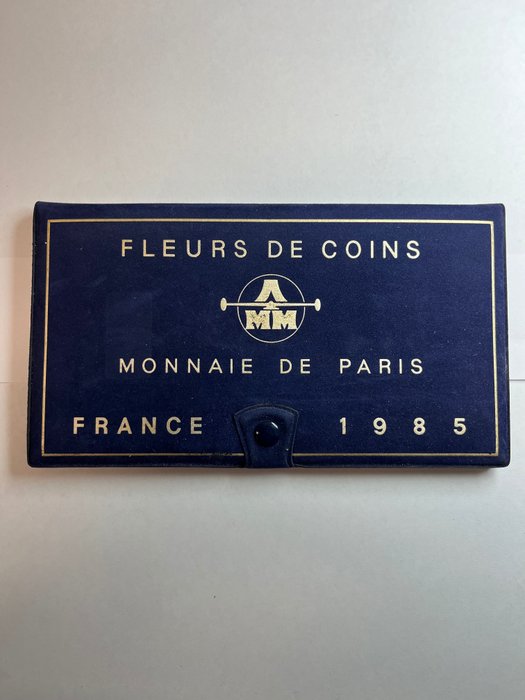 Frankreich. Year Set (FDC) 1985 (12 monete)