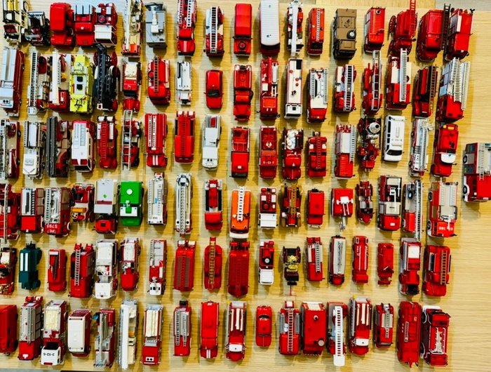 Selection 109  vehicles of firefighters 1:43 - 109 - Miniatura de carro - Del Prado