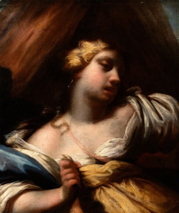 Simone Pignoni (1611-1698), attribuito a - Figura di eroina (Giuditta?)
