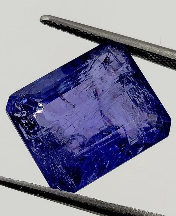 蓝紫色 坦桑石 - 16.92 ct