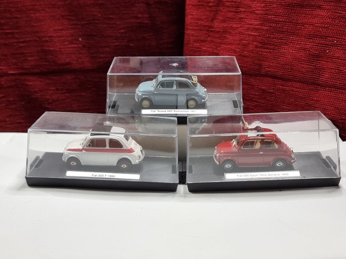 Brumm 1:43 - Miniatura de sedan  (3) -Fiat 500