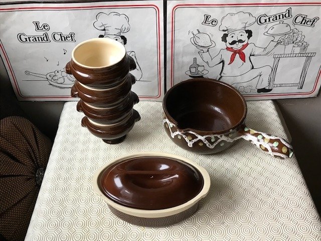 Ovnfad (6) - Emaljeret keramik