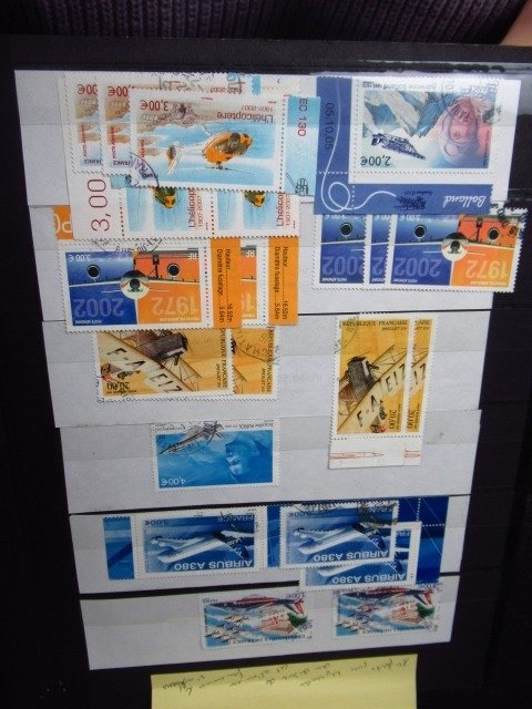 Frankrijk  - geavanceerde postzegelverzameling