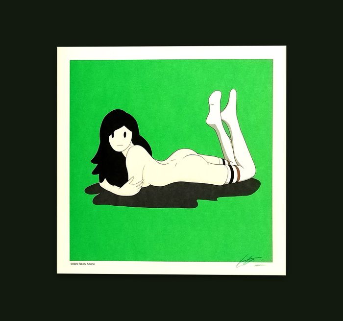 Takeru Amano - Icon Venus Print Neon Green + Book Icons - Limited 100