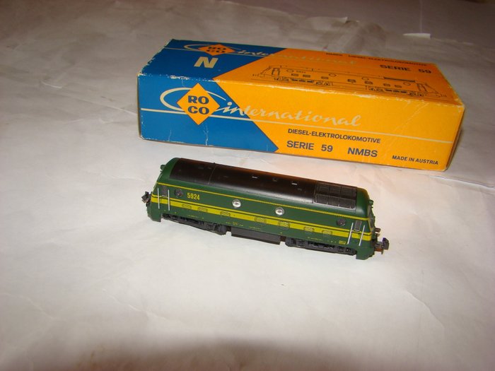 Roco N - 2156 - Locomotive diesel (1) - Série 59 - NMBS
