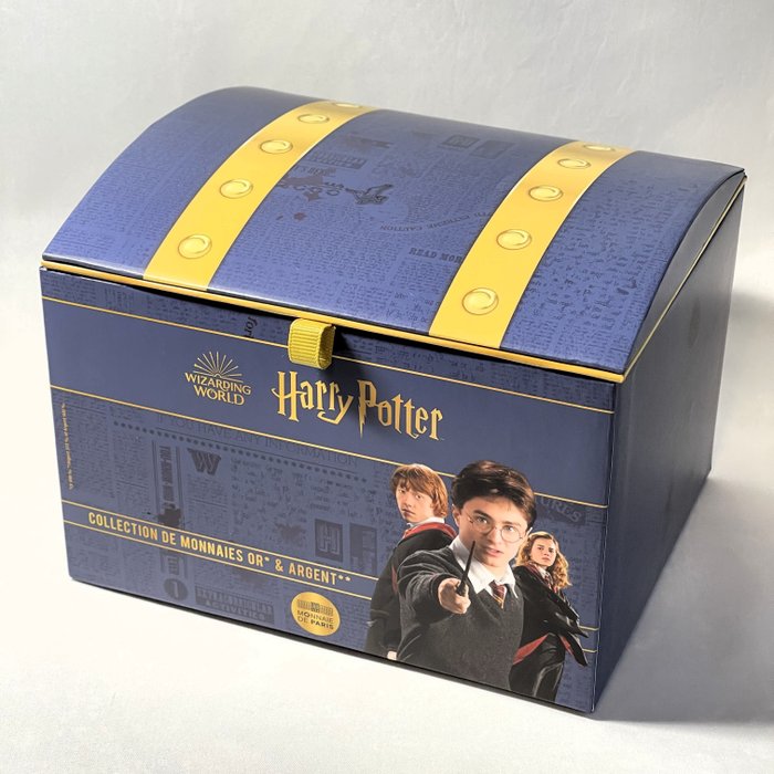 França. 10 Euro 2021 "Harry Potter" (18 coins in box)