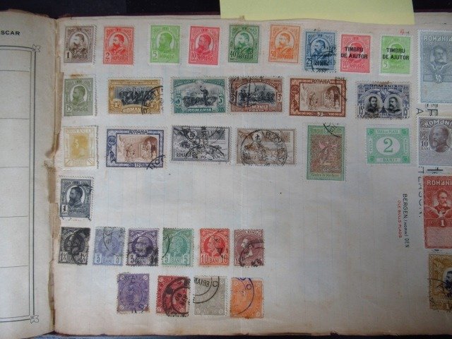 Verden  - avansert frimerkesamling