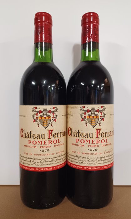 1979 Château Ferrand - Pomerol - 2 Flaskor (0,75L)
