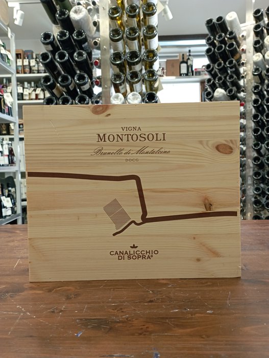 2018 Canalicchio di Sopra, Vigna Montosoli - Brunello di Montalcino DOCG - 3 Flasker (0,75 L)