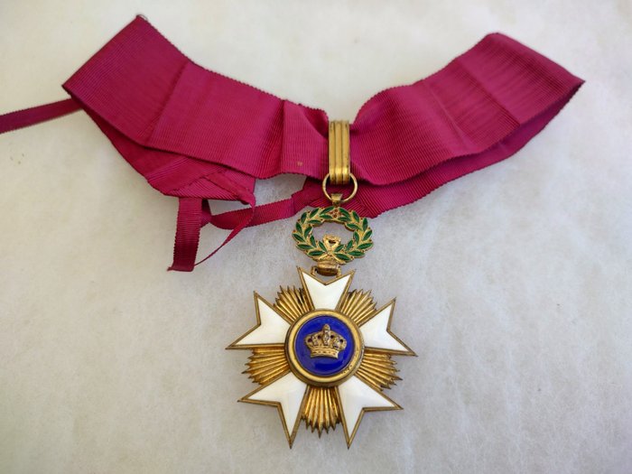 Belgia - Mitali - Commandeur in de Orde van de Kroon