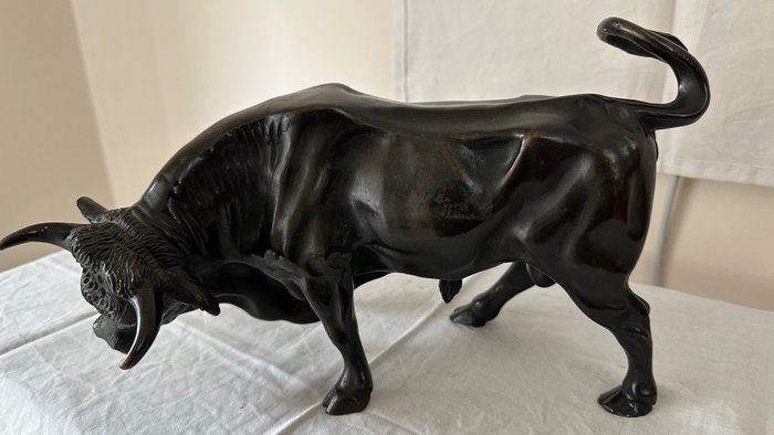 Figura - Il Toro - 25 cm - 5 kg - Bronze