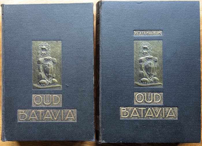 Haan, Dr F. den - Oud Batavia, Tekstdeel plus Platenatlas - 1935