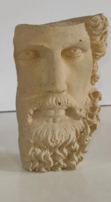 Sculpture, Dio greco Prometeo - 17 cm - Pierre de fonte
