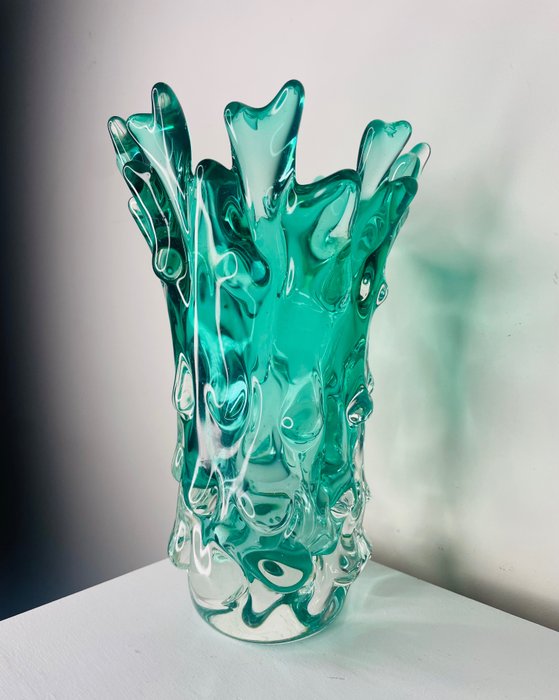 Jan Beranek - 花瓶 (1)  - 吹制玻璃