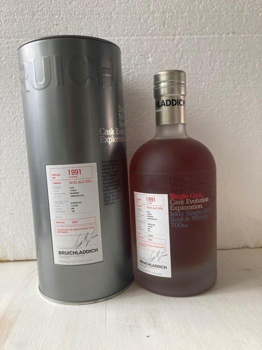 Bruichladdich 1991 18 years old Micro-Provenance Series - Original bottling - b. 2006 - 70cl