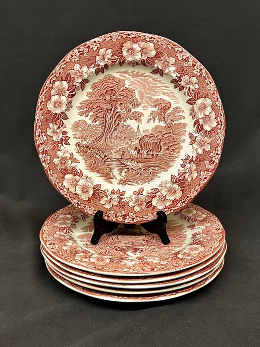 Enoch Wedwood - 餐盤 (6) - Woodland - 陶瓷