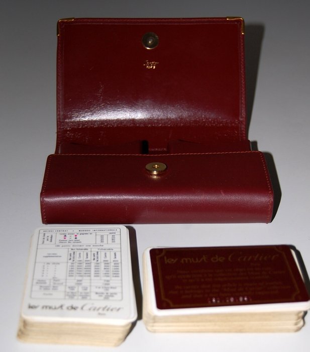 Must de Cartier - Játékkártyák - Playing Cards - Műanyag