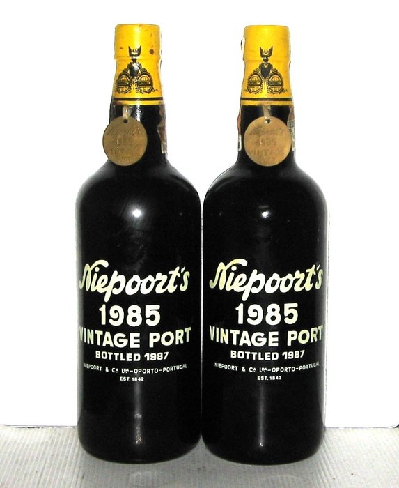 1985 Niepoort's - Oporto Vintage Port - 2 Bottles (0.75L)