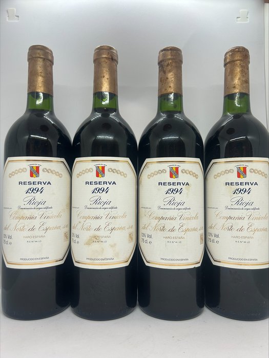 1994 C.V.N.E. Reserva - Rioja Reserva - 4 Flaske (0,75Â l)