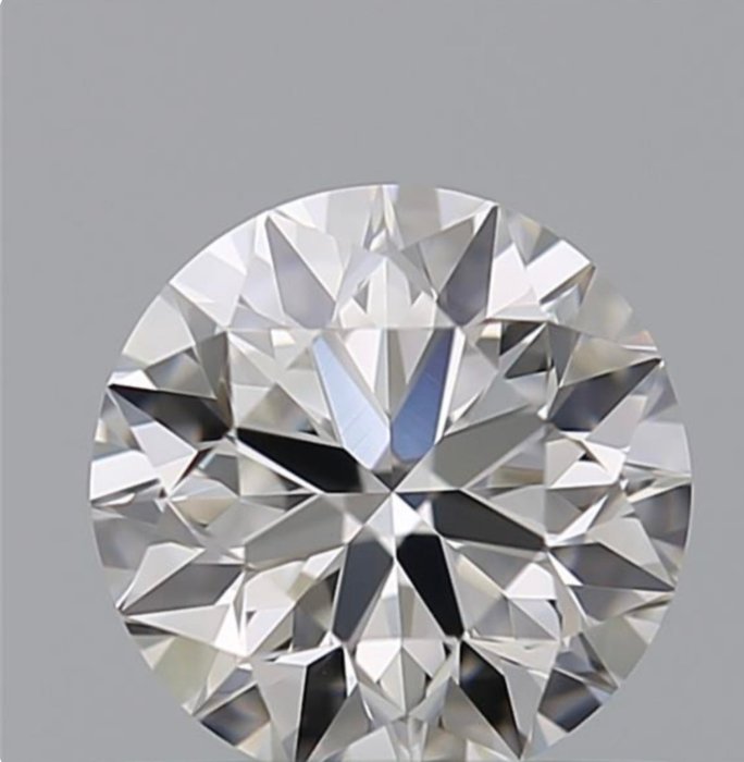 鑽石 - 1.01 ct - 圓形, 明亮型 - E(近乎完全無色) - VVS2