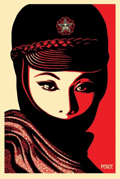 Shepard Fairey (OBEY) (1970) - Mujer Fatal (Large format)