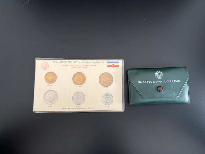 Jugoslawien. Coin Set / Year Set 1963/1977 (2 sets)  (Ohne Mindestpreis)
