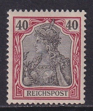 德意志帝国 1900 - 帝国邮报。 - Michel: 60