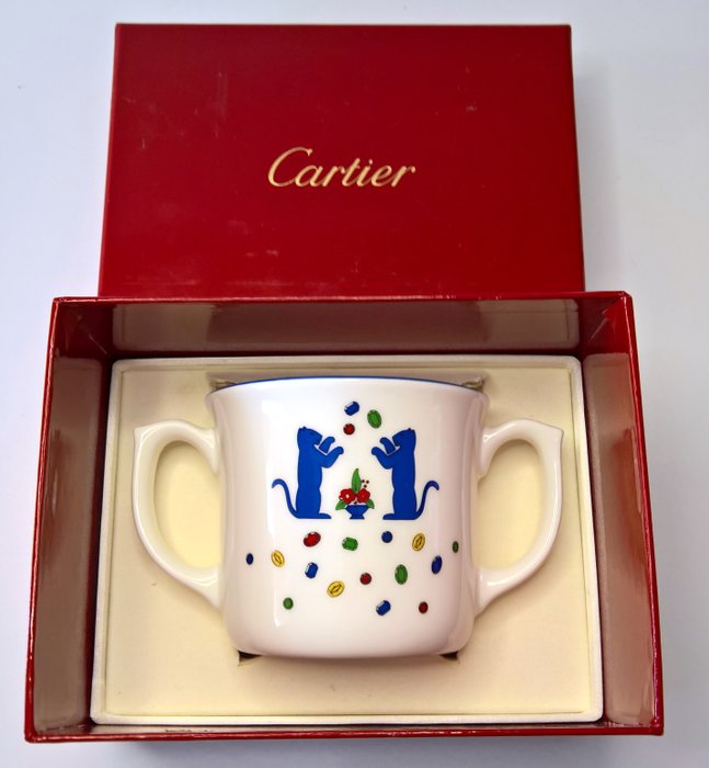Cartier - Kinderbecher - "La Maison Des Enfants" - Porzellan