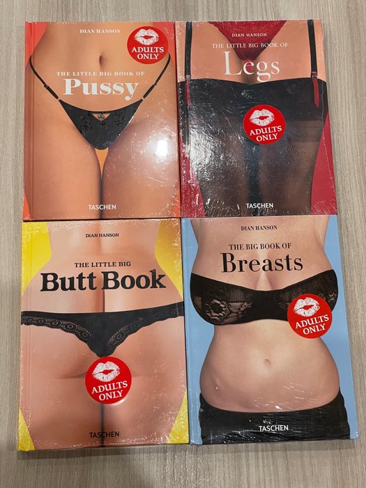 Dian hanson - The little big book of Pussy / The little big butt book / The little big book of Breasts / The - 2020
