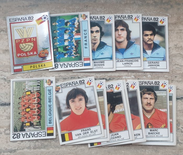 Panini - World Cup Espańa 82 - 15 Loose stickers