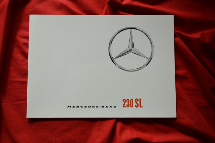 Brochure - Mercedes-Benz - Mercedes 230 SL Pagode brochure catalogue prospekt