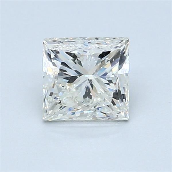 1 pcs 鑽石 - 1.00 ct - 公主方形 - F(近乎無色) - SI2
