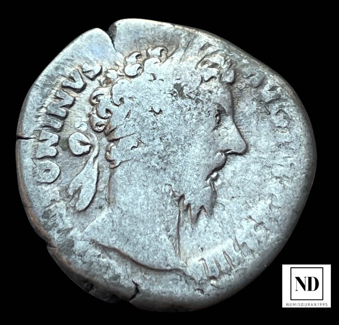 Empire romain. Marcus Aurelius (AD 161-180). Denarius Rome - Victory
