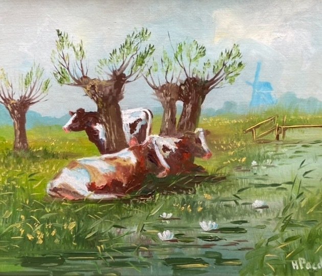 H Poeder - Koeien in de polder