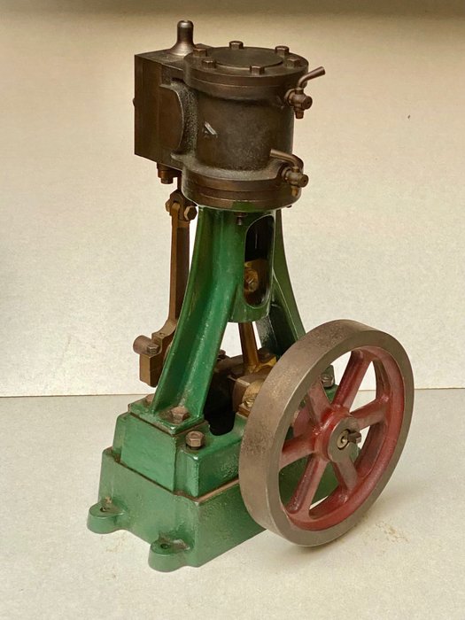 Stuart - Dampfmaschine - Stahl / Bronze. - 1980-1990
