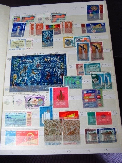 Națiunile Unite  - colecție de timbre