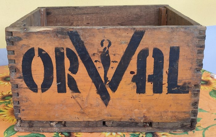 Orval - Puinen laatikko - 26 x 43 x 36 cm