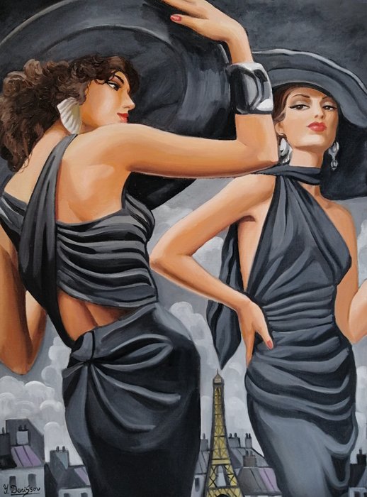 Yuri Denissov (1962) - Les dames glamour de Paris