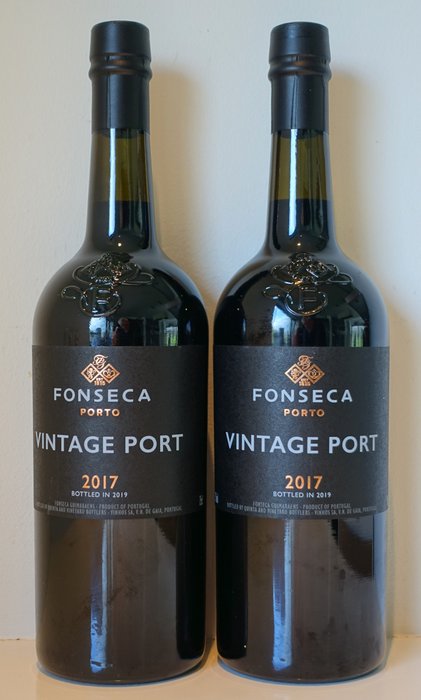 2017 Fonseca - Porto Vintage Port - 2 Flaskor (0,75L)