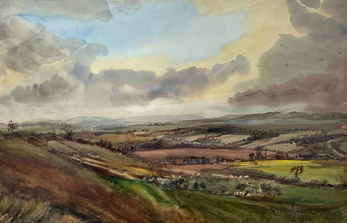 H. Radley (XX) - Herefordshire from East Dean