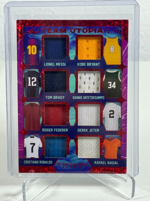 2022 - Topps - Messi, Cristiano Ronaldo, Tom Brady & others - 11x cards - 1 Mixed collection