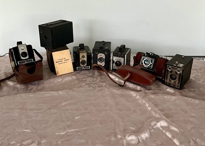 Fex, Kodak, Lumière Scoutbox - 7x Φωτογραφική μηχανή box