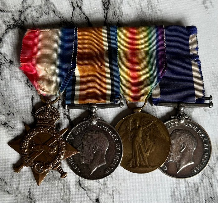 Royaume-Uni - Médaille de service - WW1 British Royal Naval Long Service Good Conduct