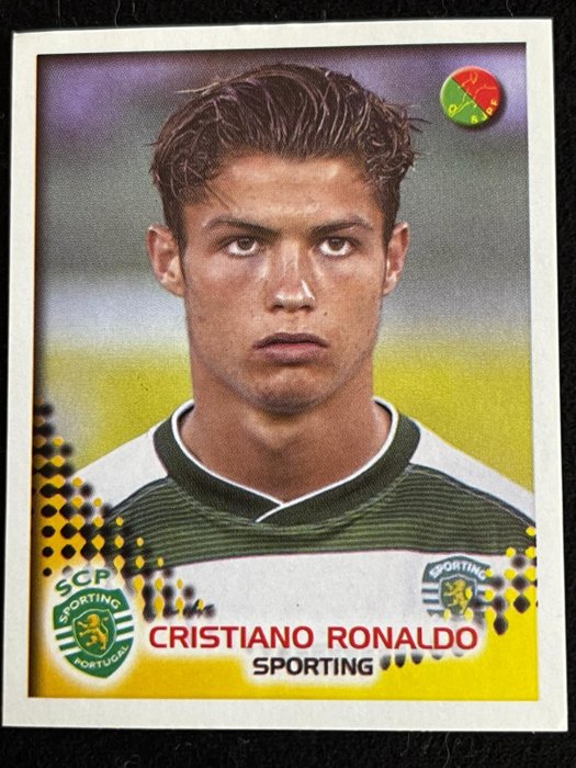 2002/03 - 帕尼尼 - Futebol - 克里斯蒂亚诺·罗纳尔多 - #306 Rookie - 1 Sticker