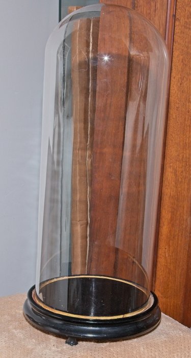 Sculptură, cloche en verre pour sculpture ou objet précieux - 45 cm - Sticlă