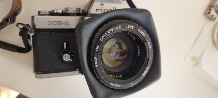 Minolta XE-1 + rokkor 50mm F1.7 + Vivitar 24mm + 80-200mm Analóg kompakt fényképezőgép